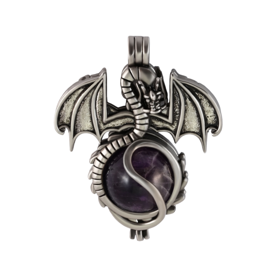 Pendentif sphère dragon