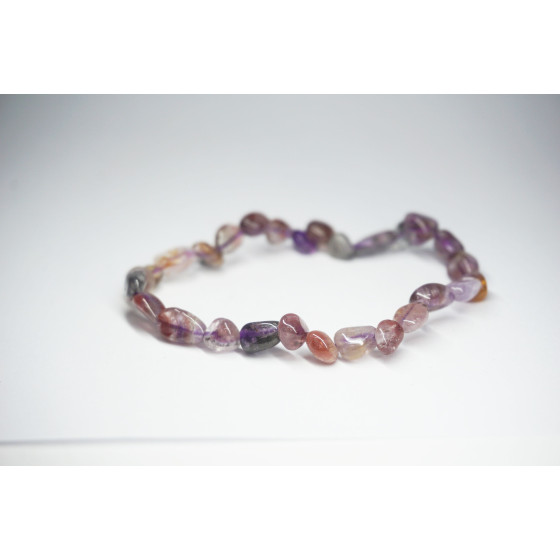 Bracelet Super 7 petit galet
