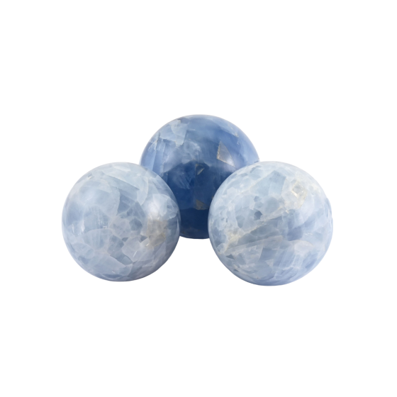 Sphère Calcite bleue A