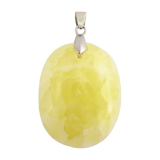 Pendentif Calcite jaune AB