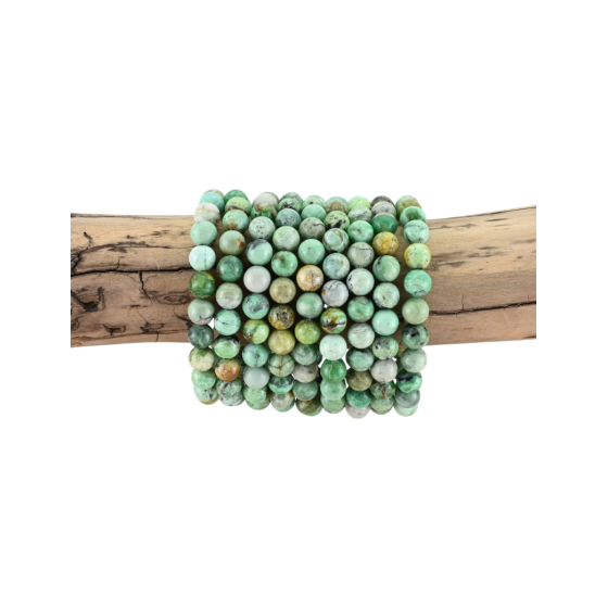 Bracelet variscite perles AAA