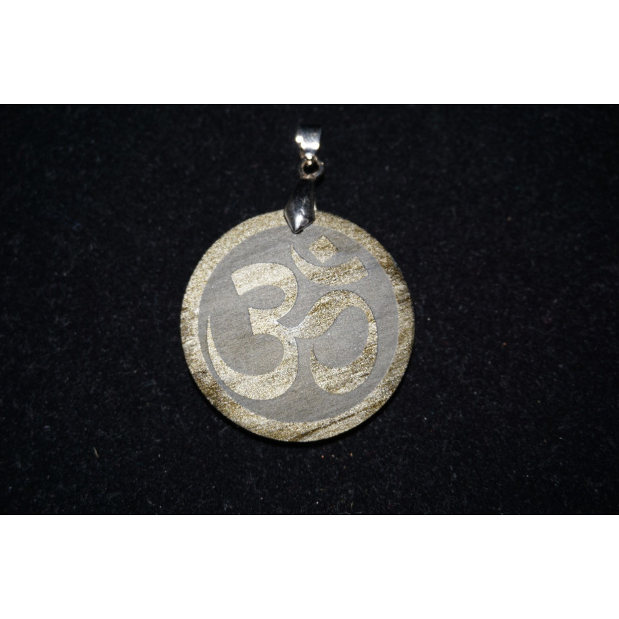 Pendentif Hom Obsidienne