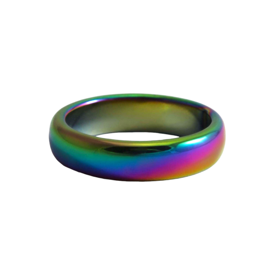 Anneau Hématite Aura