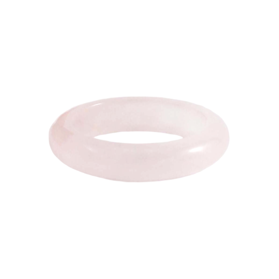 Anneau Quartz rose