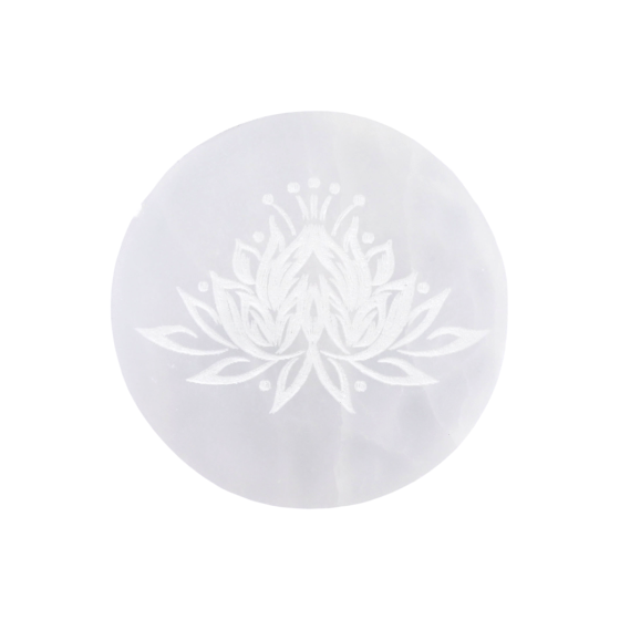 Sélénite fleur de lotus