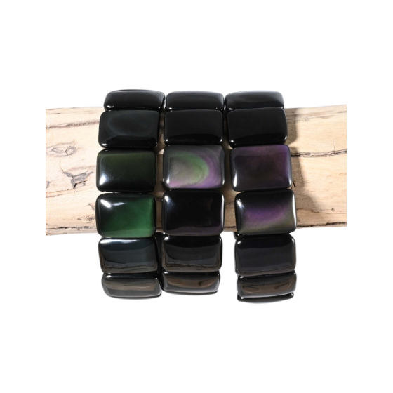 Bracelet obsidienne oeil...
