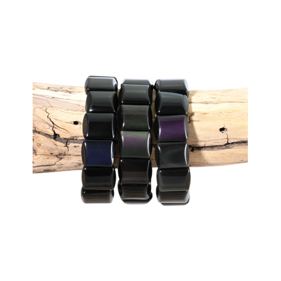 Bracelet obsidienne oeil...