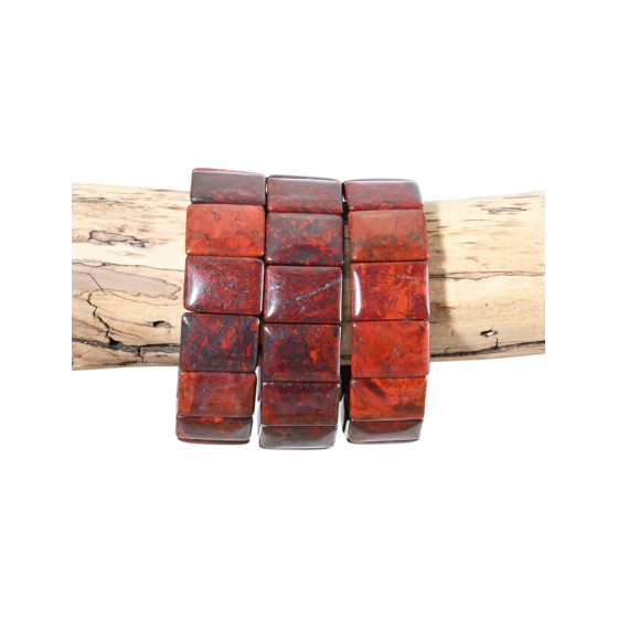 Bracelet jaspe rouge...