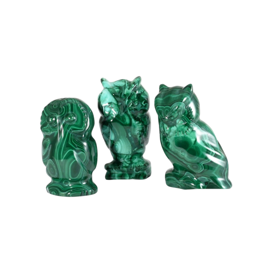 Hibou / Chouette sculptés...