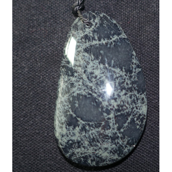 Pendentif obsidienne Spider A