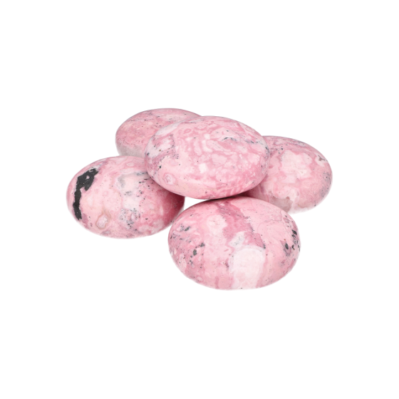 Galets ronds rhodonite