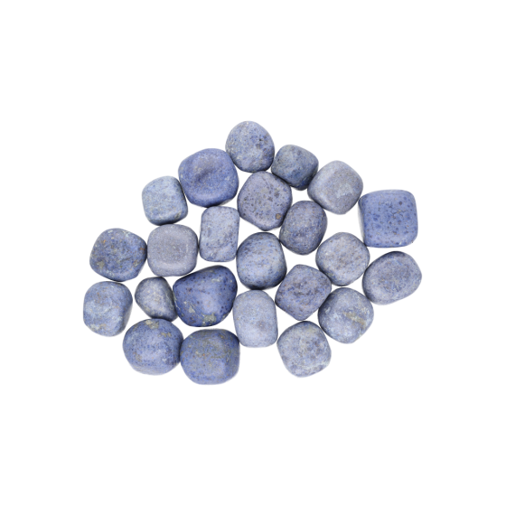 Dumortiérite pierres roulées