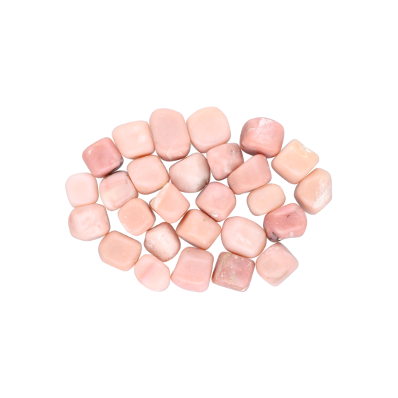 Opale rose pierres roulées
