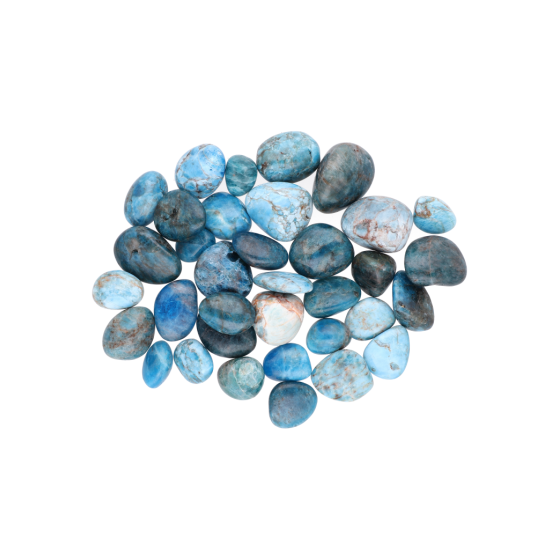 Apatite bleue pierres...