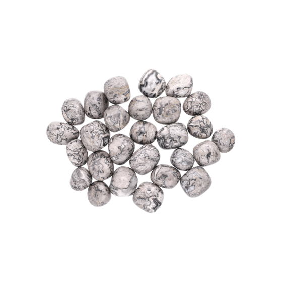 Agate crazy lace grise...