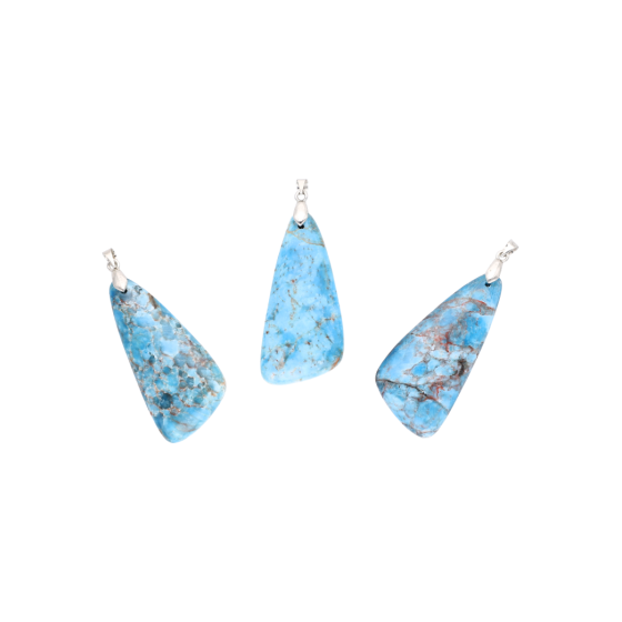 Pendentif Apatite bleu claire AB