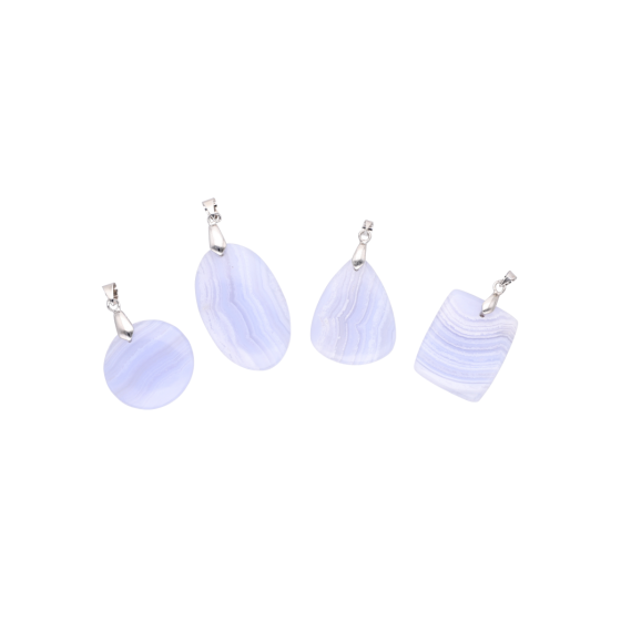 Pendentif Calcedoine (Blue...