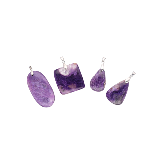 Pendentif Charoïte AA