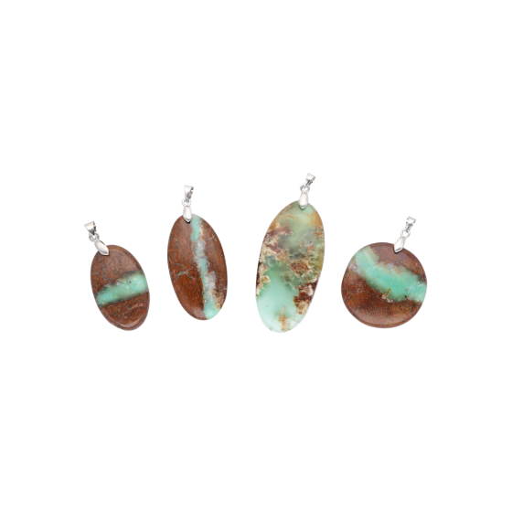 Pendentif Chrysoprase bi...