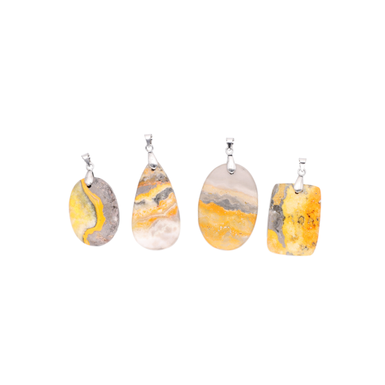 Pendentif Jaspe Bumblebee A