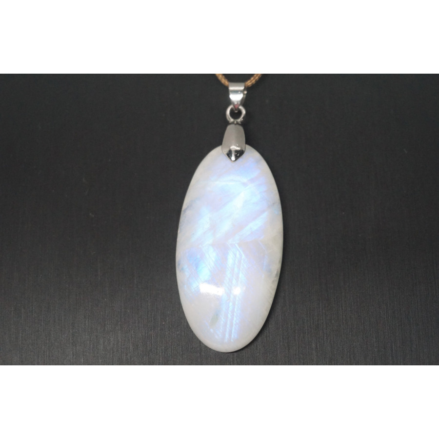 Pendentif Labradorite Blanche