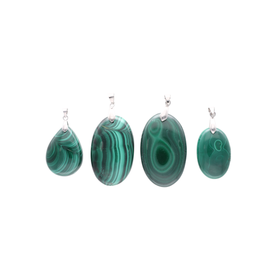 Pendentif malachite A