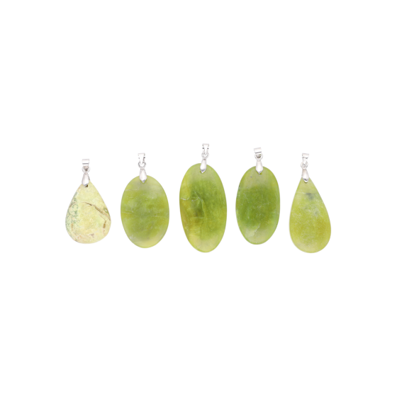Pendentif opale verte A