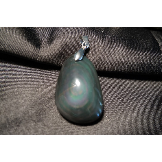 Lot 50 Pendentif obsidienne...