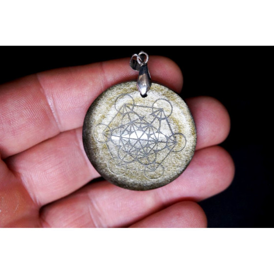 Mix 20 pendentif gravé...