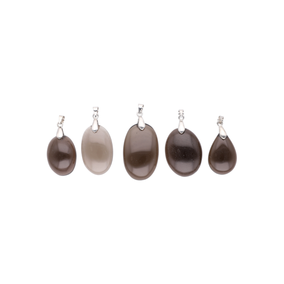 Pendentif quartz fumé AA