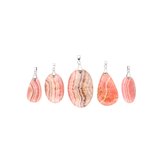 Pendentif rhodochrosite AA