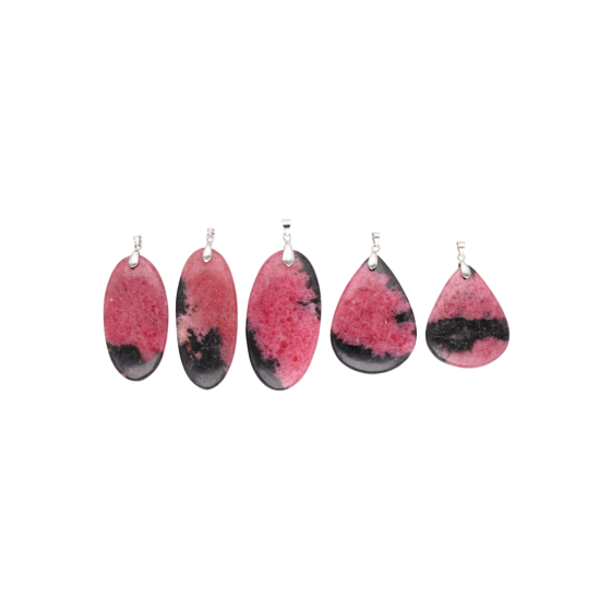 Pendentif rhodonite...