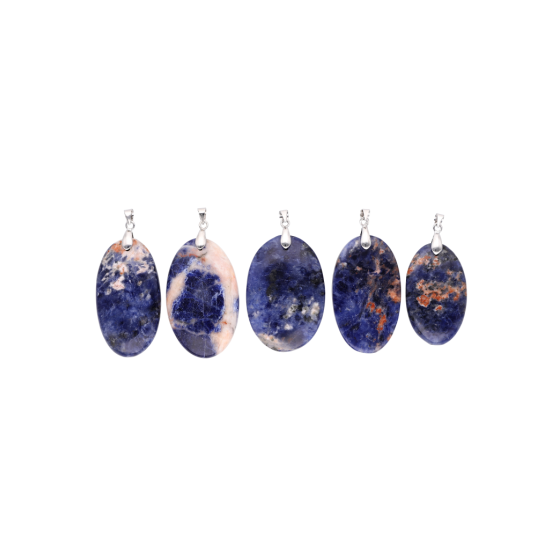 Pendentif sodalite AA