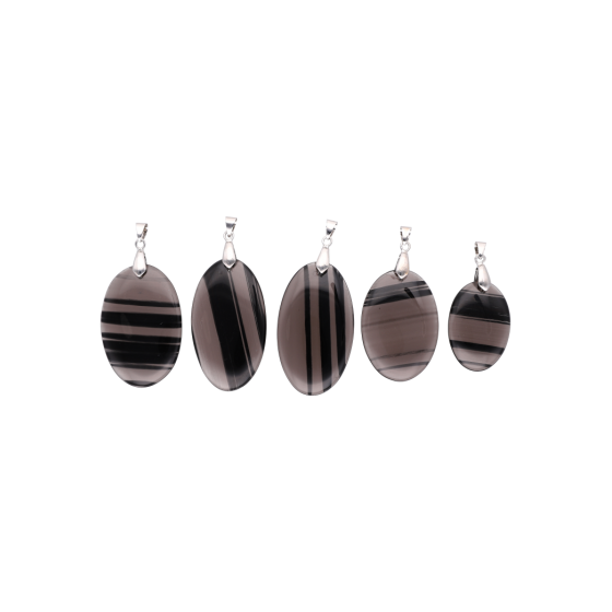 Pendentif obsidienne larme...