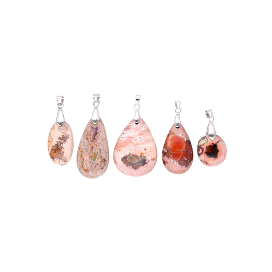 Pendentif opale de feu AB