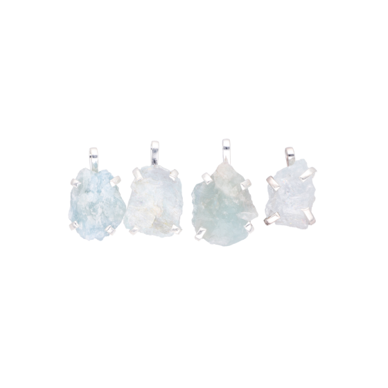 Pendentif aigue-marine...