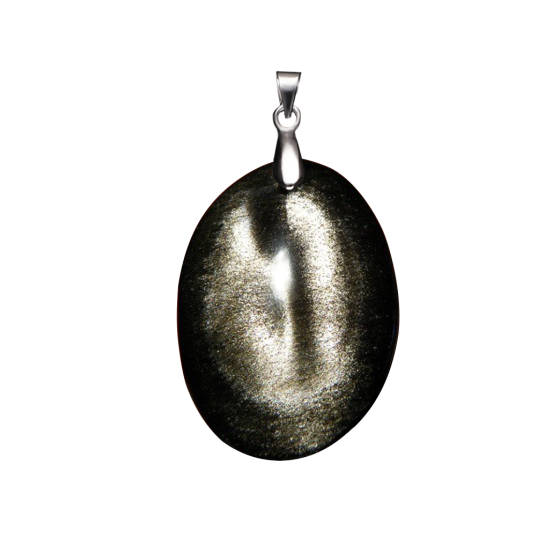 Pendentif obsidienne...
