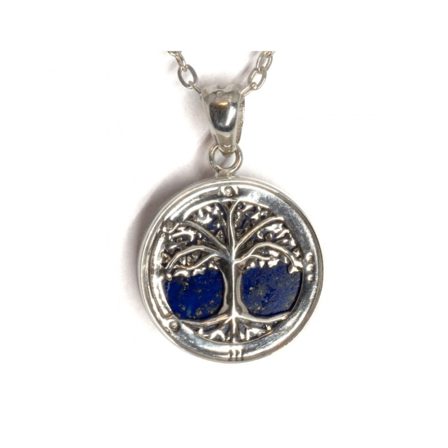 Pendentif arbre de vie argent 925 et pierres Pendentif arbre de vie argent 925 et pierres