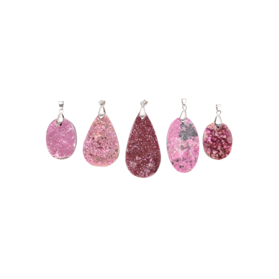 Pendentif Cobaltocalcite druzy
