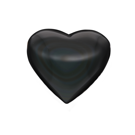 Coeur double obsidienne...