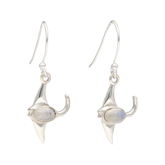 Raie boucles d'oreilles en...