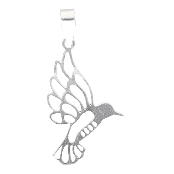 Pendentif colibri argent 925