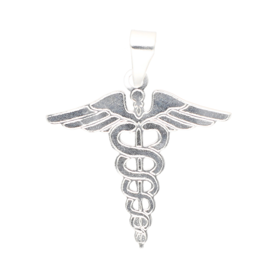 Pendentif Caducée argent 925