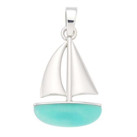 Pendentif voilier argent 925
