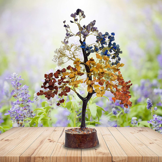 Arbre 1000 chips 7 chakra -...
