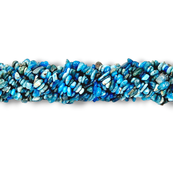 Fil baroque Apatite bleu 85...