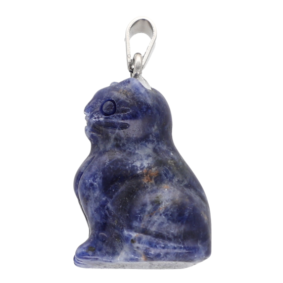 Pendentif Chat sculptée
