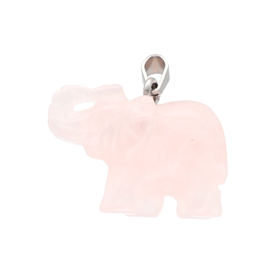 Pendentif Eléphant sculptée