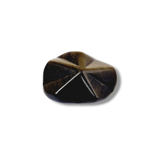 Etoile obsidienne doré à...