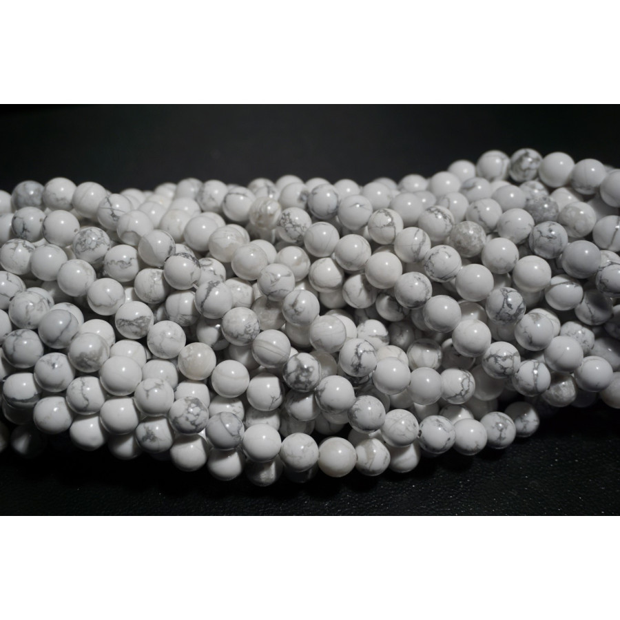Fils de Howlite-MEXICO OBSIDIENNE